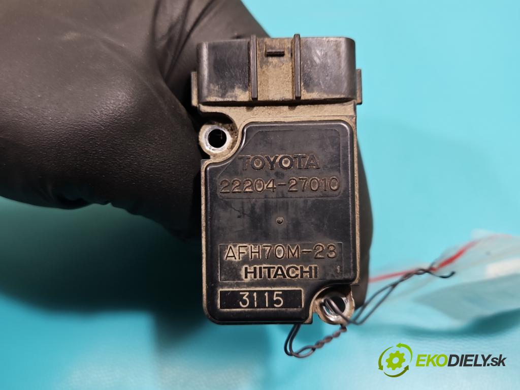 Toyota Corolla Verso I 2001-2004 2.0 D4D 90 HP manual 66 kW 1995 cm3 5- průtokoměr: 22204-27010 (Váhy vzduchu)