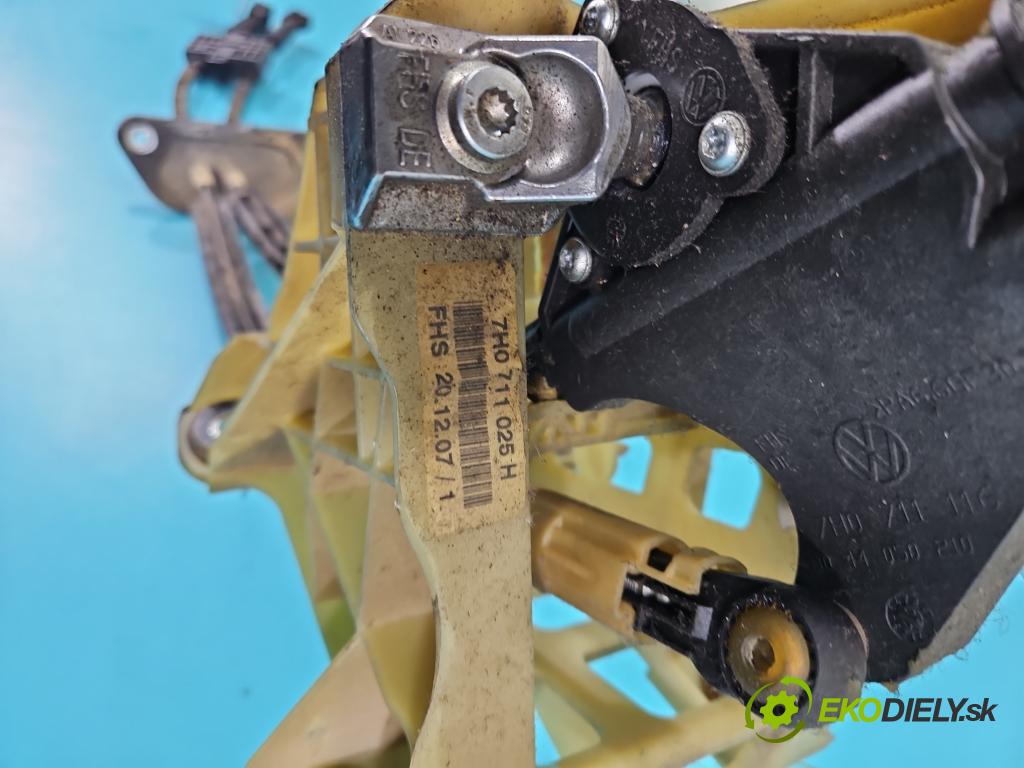 Vw Transporter T5 2003-2015 1.9 tdi 84KM manual 62 kW 1896 cm3 5- Páka: Změny: stupeň,rýchlosť 7H0711025H (Rýchlostná páka (kulisa))