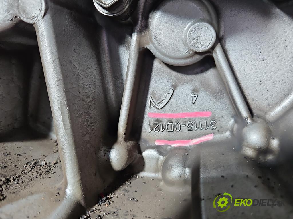 Toyota Auris II 2012-2018 1.4 D4D 90 HP manual 66 kW 1364 cm3 5- prevodovka stupeň,rýchlosť manual 31115-0D121