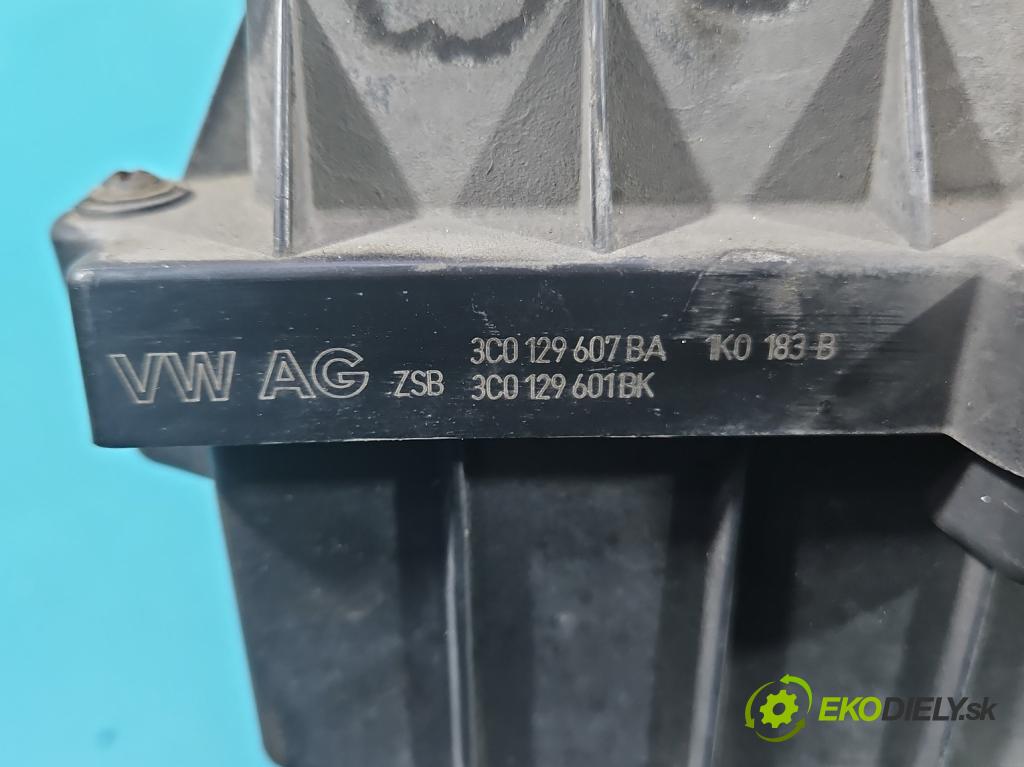 Seat Altea 1.9 tdi 105 HP manual 77 kW 1896 cm3 5- obal filtra vzduchu 3C0129607BA (Obal filtra vzduchu)