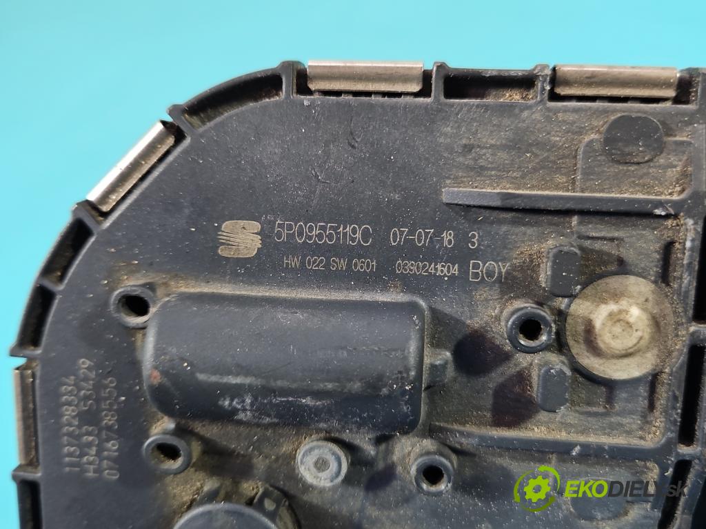 Seat Altea 1.9 tdi 105 hp manual 77 kW 1896 cm3 5- motor stěračů přední 5P0955119C