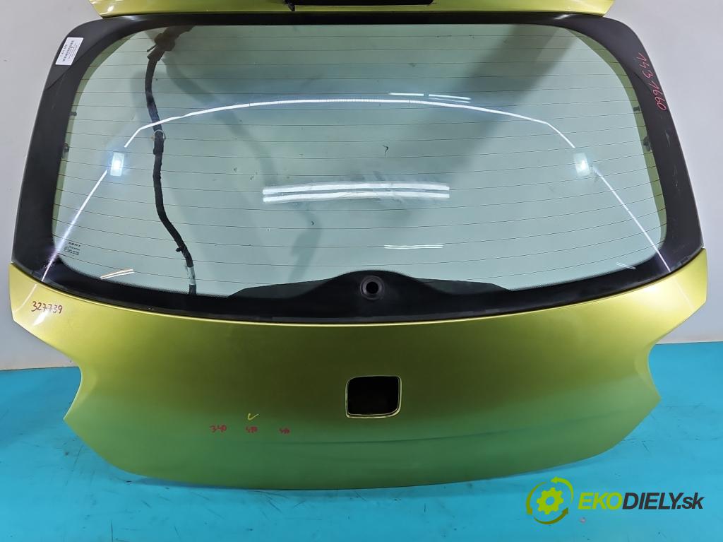 Seat Ibiza IV 6J 2008-2017 1.6 tdi 90 hp manual 66 kW 1598 cm3 5- zadní kufrové dveře  (Zadní kapoty)