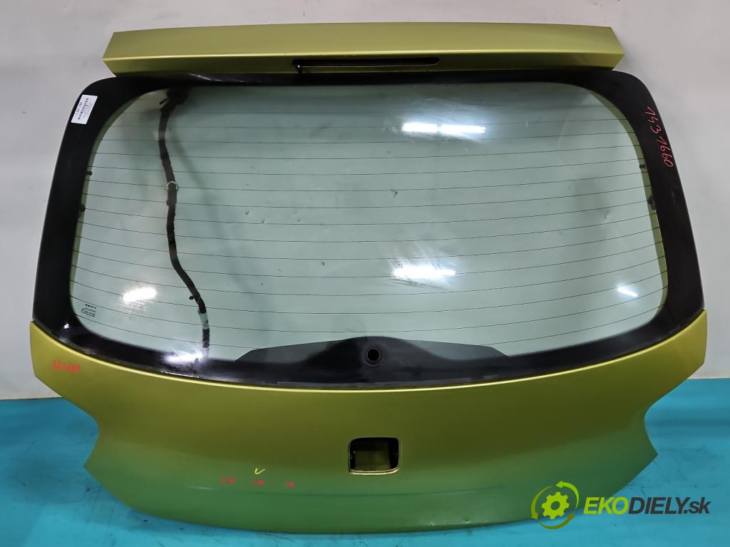 Seat Ibiza IV 6J 2008-2017 1.6 tdi 90 hp manual 66 kW 1598 cm3 5- zadní kufrové dveře  (Zadní kapoty)