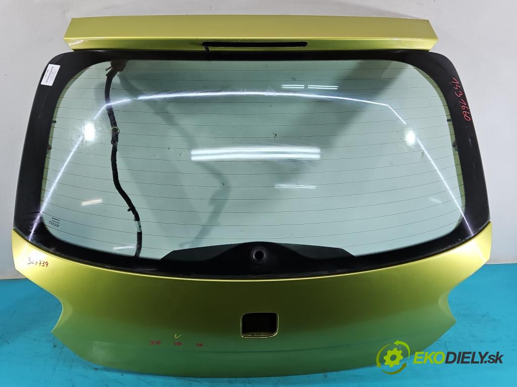 Seat Ibiza IV 6J 2008-2017 1.6 tdi 90 hp manual 66 kW 1598 cm3 5- zadní kufrové dveře  (Zadní kapoty)