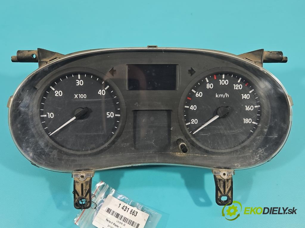 Renault Master II 1998-2010 2.5 DCI 101 HP manual 74 kW 2464 cm3 5- prístrojovka/ budíky 8200467948D (Prístrojové dosky, displeje)