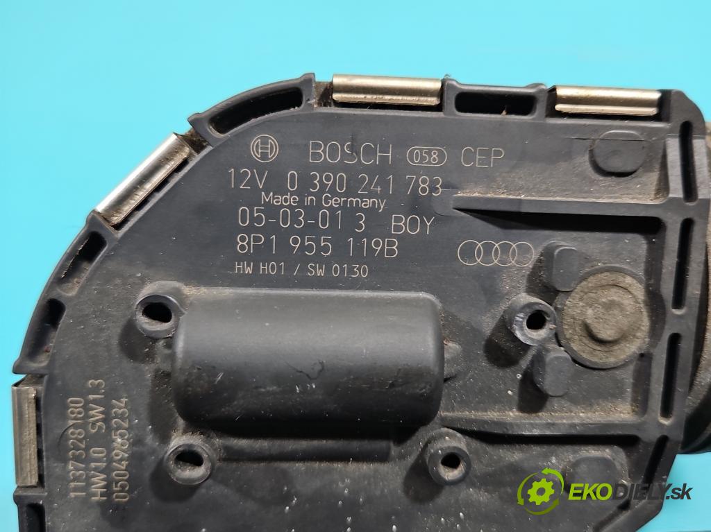 Audi A3 8P 2003-2012 2.0 FSI 150 hp manual 110 kW 1984 cm3 3- motor stěračů přední 8P1955119B