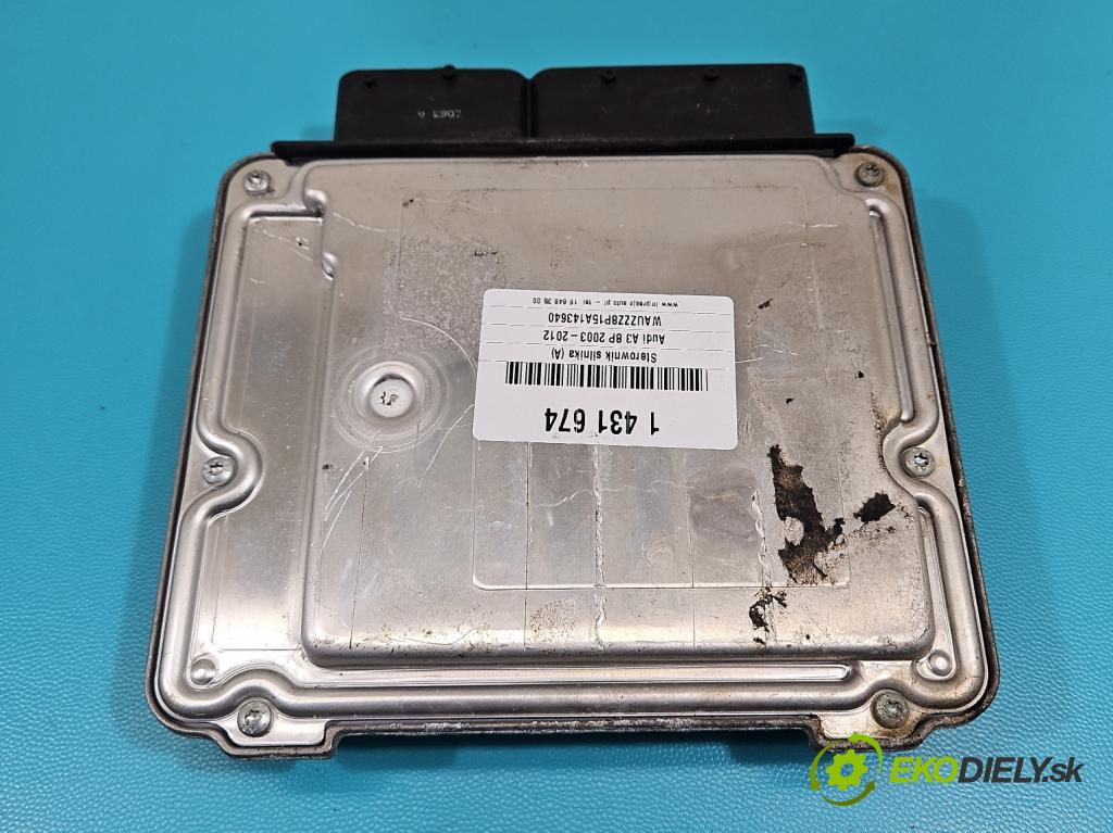 Audi A3 8P 2003-2012 2.0 FSI 150 HP manual 110 kW 1984 cm3 3- riadiaca jednotka motora 06F906056DM