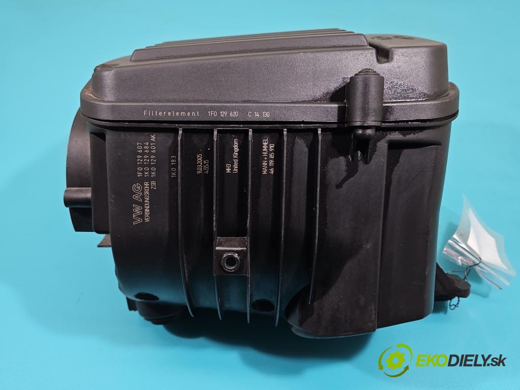 Audi A3 8P 2003-2012 2.0 FSI 150 HP manual 110 kW 1984 cm3 3- obal filtra vzduchu 1F0129620 (Obal filtra vzduchu)