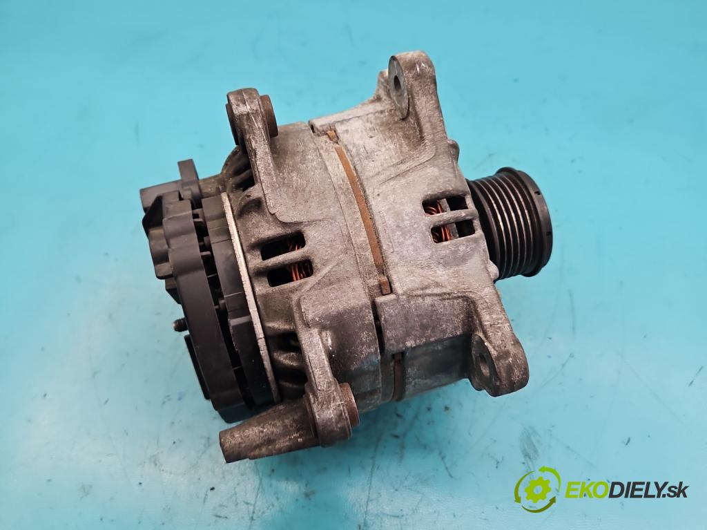 Audi A3 8P 2003-2012 2.0 FSI 150 HP manual 110 kW 1984 cm3 3- Alternator 06F903023F (Alternátory)