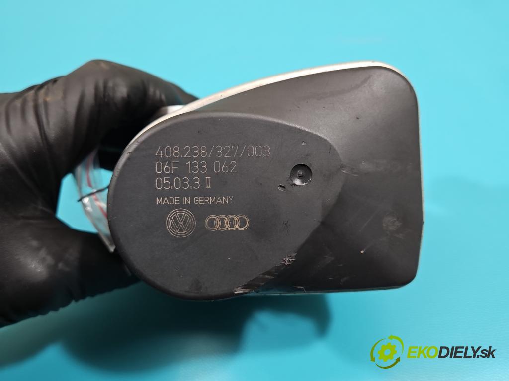 Audi A3 8P 2003-2012 2.0 FSI 150 HP manual 110 kW 1984 cm3 3- klapka 06F133062 (Škrtiace klapky)