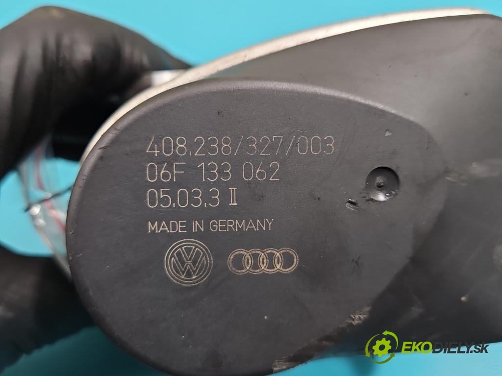 Audi A3 8P 2003-2012 2.0 FSI 150 HP manual 110 kW 1984 cm3 3- klapka 06F133062 (Škrtiace klapky)