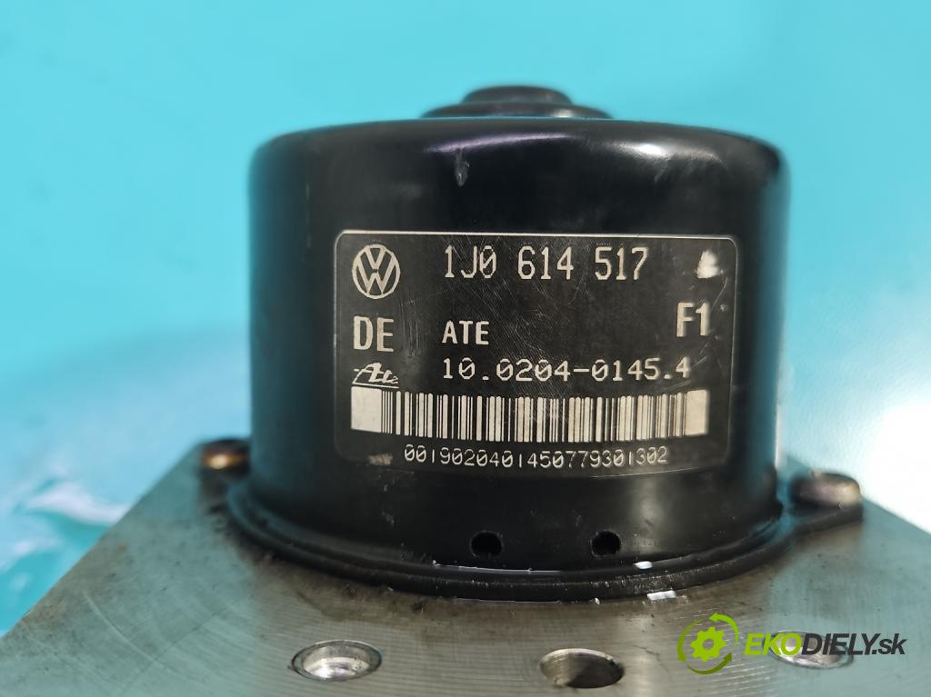 Vw New Beetle 1998-2010 2.0 8V 116 HP manual 85 kW 1984 cm3 3- čerpadlo abs 1J0614517 (Pumpa ABS)