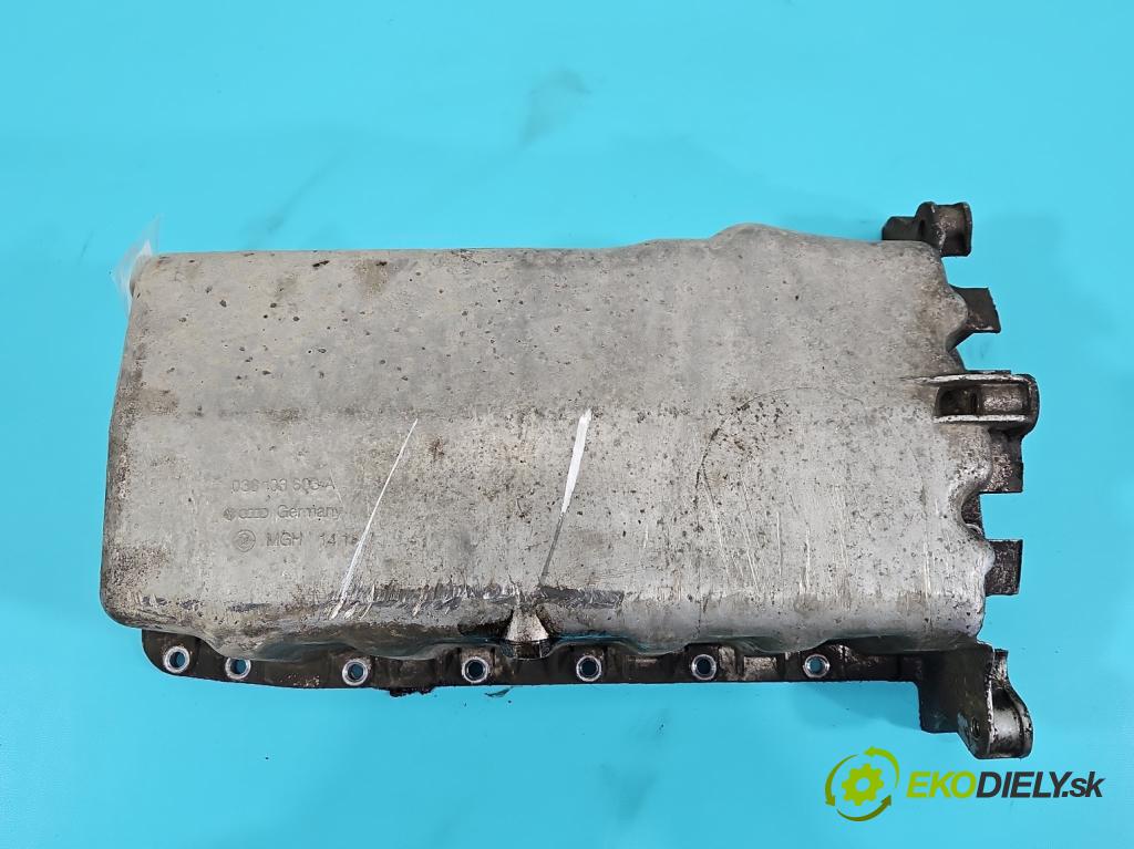 Vw New Beetle 1998-2010 2.0 8V 116 HP manual 85 kW 1984 cm3 3- vaňa olejová AQY (Olejová vaňa)