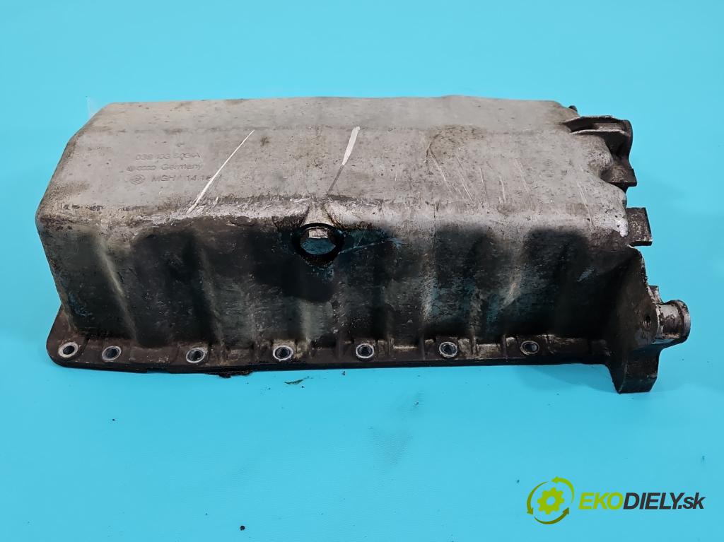 Vw New Beetle 1998-2010 2.0 8V 116 HP manual 85 kW 1984 cm3 3- vaňa olejová AQY (Olejová vaňa)