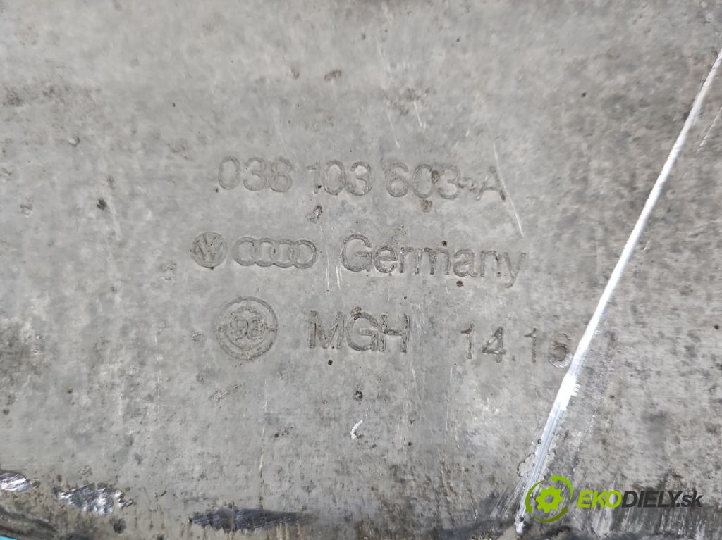 Vw New Beetle 1998-2010 2.0 8V 116 HP manual 85 kW 1984 cm3 3- vaňa olejová AQY (Olejová vaňa)