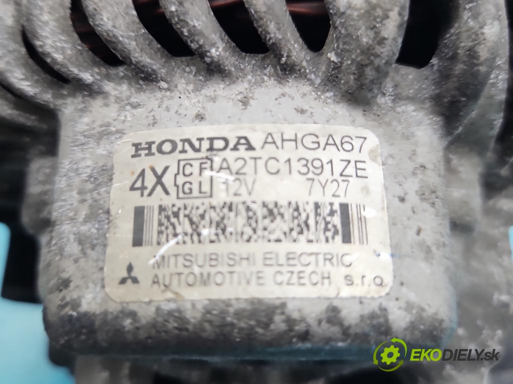 Honda Civic VIII 2006-2011 1.8 16V 140 HP manual 103 kW 1799 cm3 4- Alternator A2TC1391ZE (Alternátory)