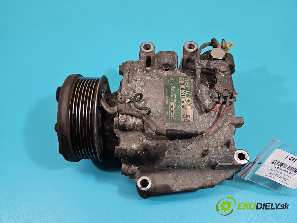 Honda Civic VIII 2006-2011 1.8 16V 140 HP manual 103 kW 1799 cm3 4- Kompresor: klimatizácie 38800-RNC-Z010 (Kompresory klimatizácie)