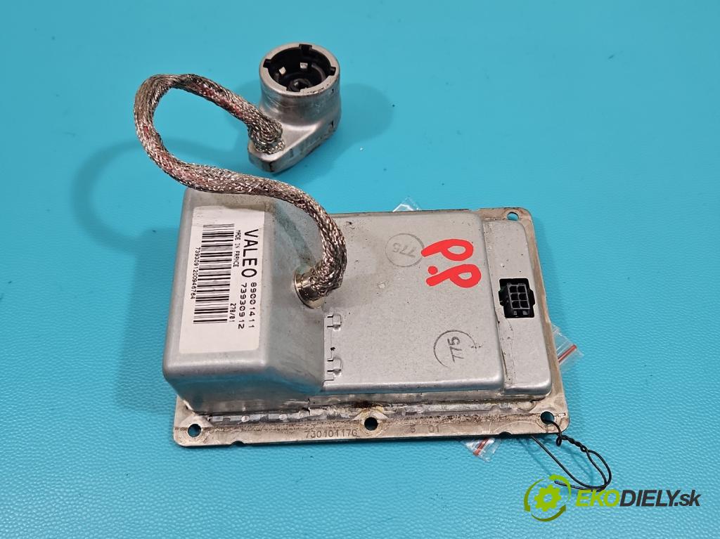 Renault Laguna II 2001-2007 1.8 16V 121KM manual 89 kW 1783 cm3 5- střídač: xenon 73930912 (Riadiaca jednotka xenónu)