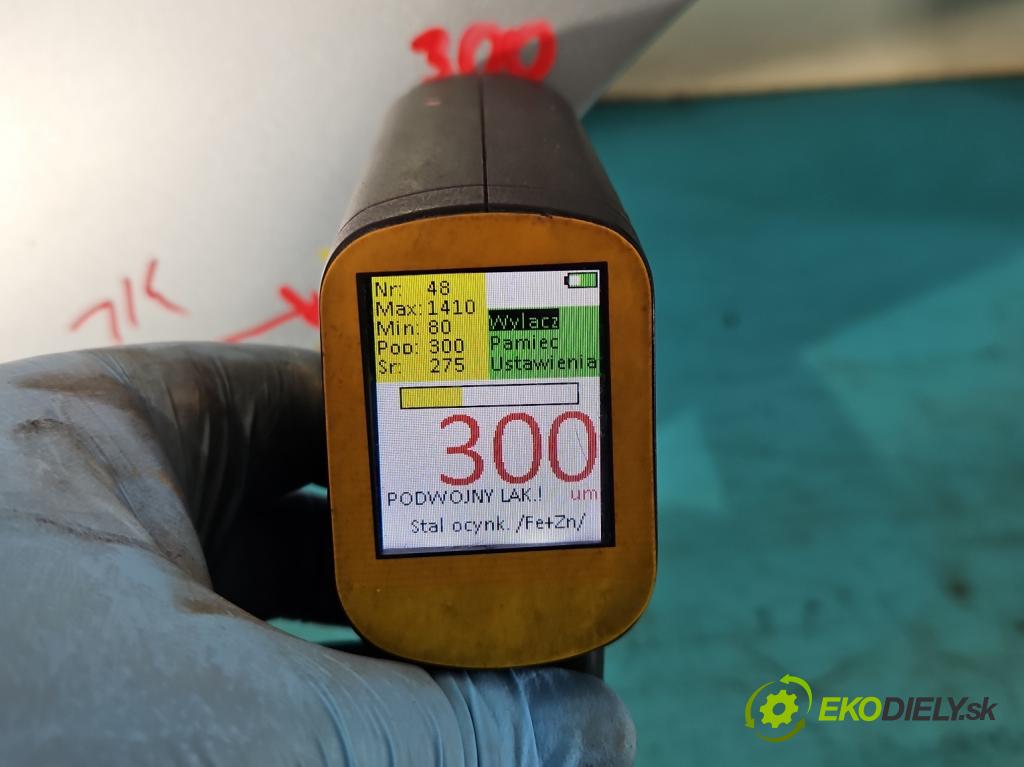 Peugeot 407 2.0 hdi 136hp manual 100 kW 1997 cm3 5- blatnik přední levý  (Predné ľavé)