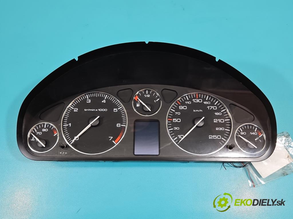 Peugeot 407 2.0 16V 140 HP manual 103 kW 1997 cm3 5- prístrojovka/ budíky 9658138080 (Prístrojové dosky, displeje)