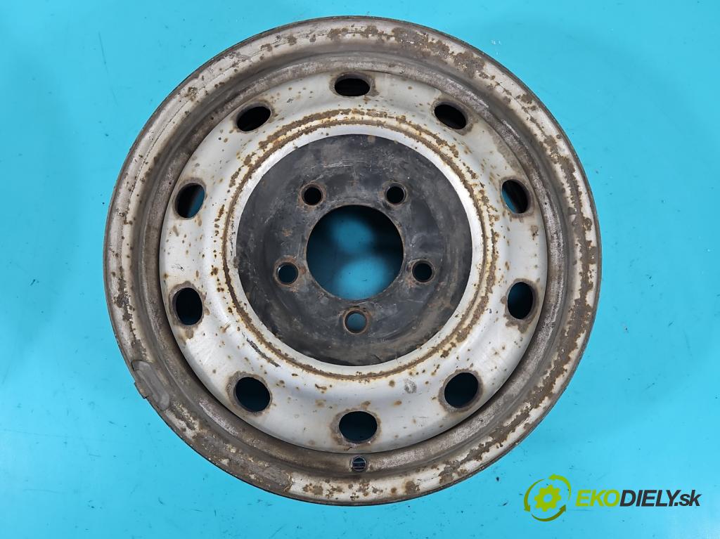 Renault Master II 1998-2010 2.5 DCI 101 hp manual 74 kW 2464 cm3 5- Felga ocelový 16"