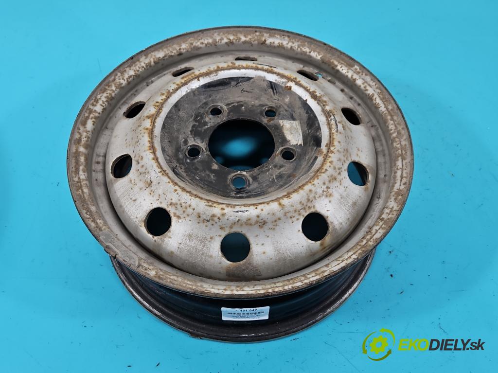 Renault Master II 1998-2010 2.5 DCI 101 hp manual 74 kW 2464 cm3 5- Felga ocelový 16