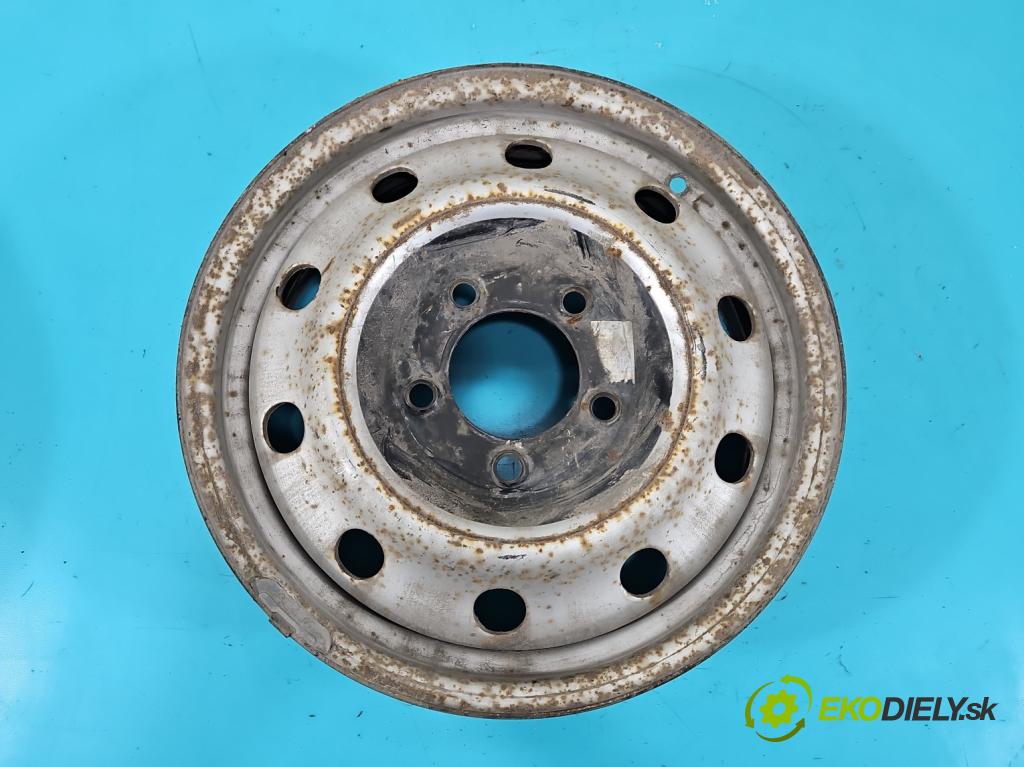 Renault Master II 1998-2010 2.5 DCI 101 hp manual 74 kW 2464 cm3 5- Felga ocelový 16"