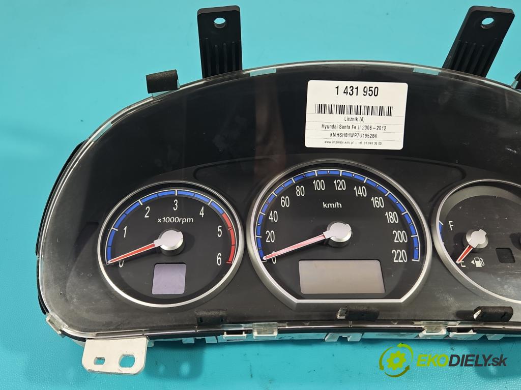 Hyundai Santa Fe II 2006-2012 2.2 CRDI 150 HP automatic 110 kW 2188 cm3 5- prístrojovka/ budíky 94003-2B650 (Prístrojové dosky, displeje)