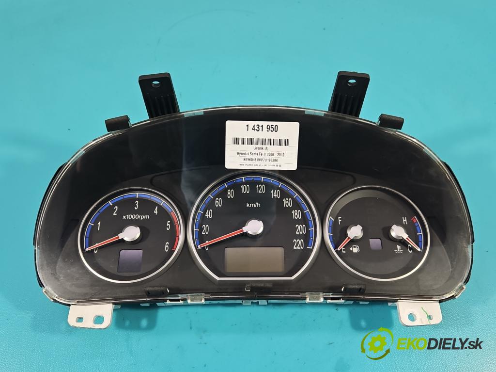 Hyundai Santa Fe II 2006-2012 2.2 CRDI 150 HP automatic 110 kW 2188 cm3 5- prístrojovka/ budíky 94003-2B650 (Prístrojové dosky, displeje)