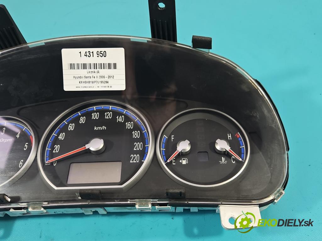 Hyundai Santa Fe II 2006-2012 2.2 CRDI 150 HP automatic 110 kW 2188 cm3 5- prístrojovka/ budíky 94003-2B650 (Prístrojové dosky, displeje)