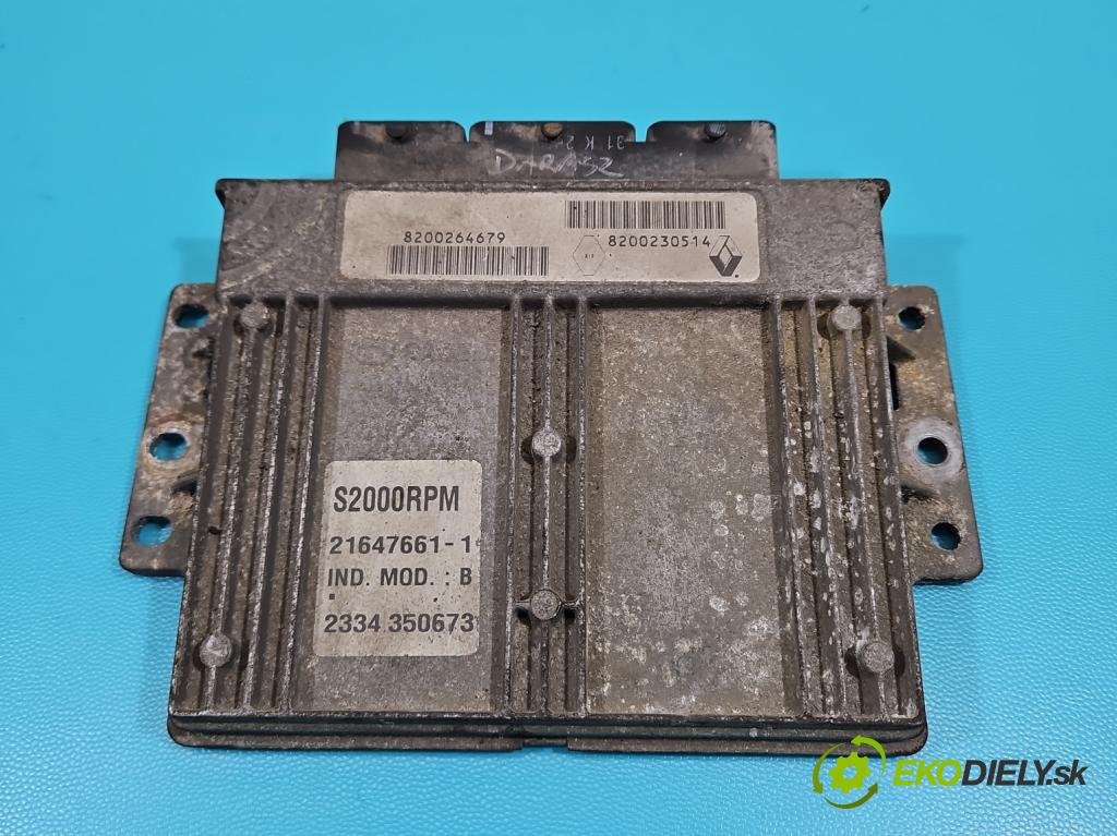 Renault Laguna II 2001-2007 1.8 16V 121KM manual 89 kW 1783 cm3 5- riadiaca jednotka motora 8200264679
