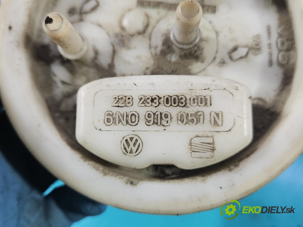 Seat Ibiza II 6K 1993-2002 1.4 mpi 60 hp manual 44 kW 1390 cm3 5- čerpadlo paliva 6N0919051N