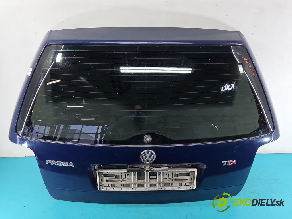 Vw Passat B5 1995-2005 1.9 TDI 116 hp manual 85 kW 1896 cm3 5- zadní kufrové dveře  (Zadní kapoty)