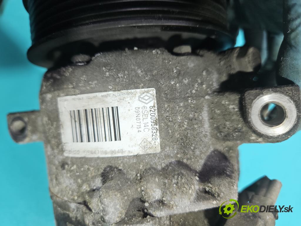 Renault Scenic III 2009-2016 1.6 dci 131 HP manual 96 kW 1598 cm3 5- Kompresor: klimatizácie 8200958328 (Kompresory klimatizácie)