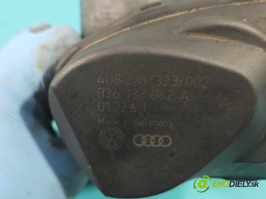 Seat Leon I 1999-2005 1.6 16V 105 HP manual 77 kW 1598 cm3 5- klapka 036133062A (Škrtiace klapky)