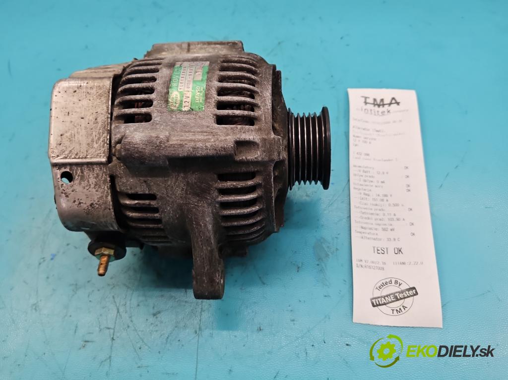 Land rover Freelander I 1998-2006 1.8 16V 120 HP manual 88 kW 1795 cm3 5- Alternator YLE102060 (Alternátory)