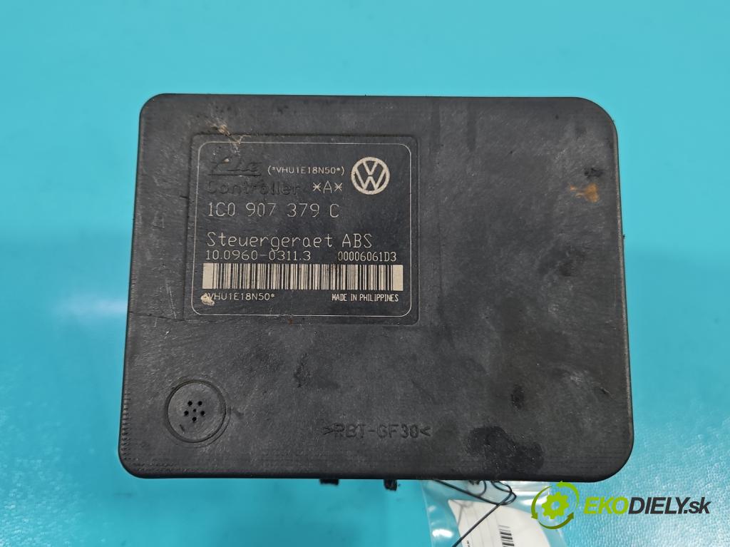 Seat Leon I 1999-2005 1.6 16V 105 HP manual 77 kW 1598 cm3 5- čerpadlo abs 1C0907379C (Pumpa ABS)