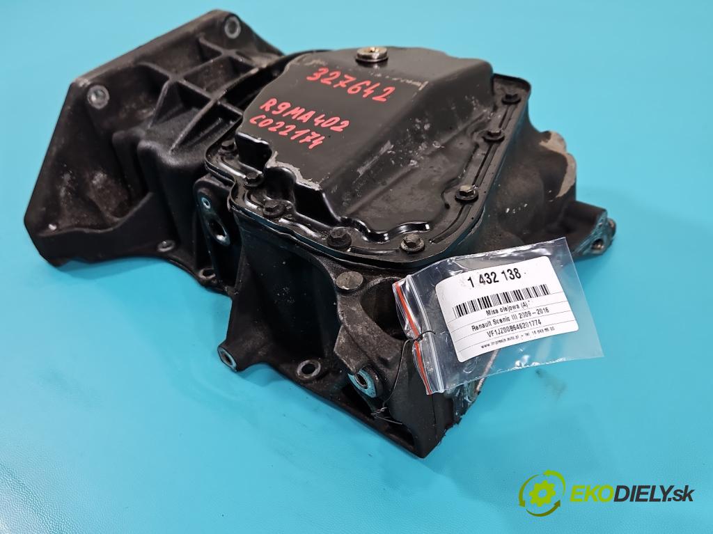 Renault Scenic III 2009-2016 1.6 dci 131 HP manual 96 kW 1598 cm3 5- vaňa olejová R9MA402 (Olejová vaňa)