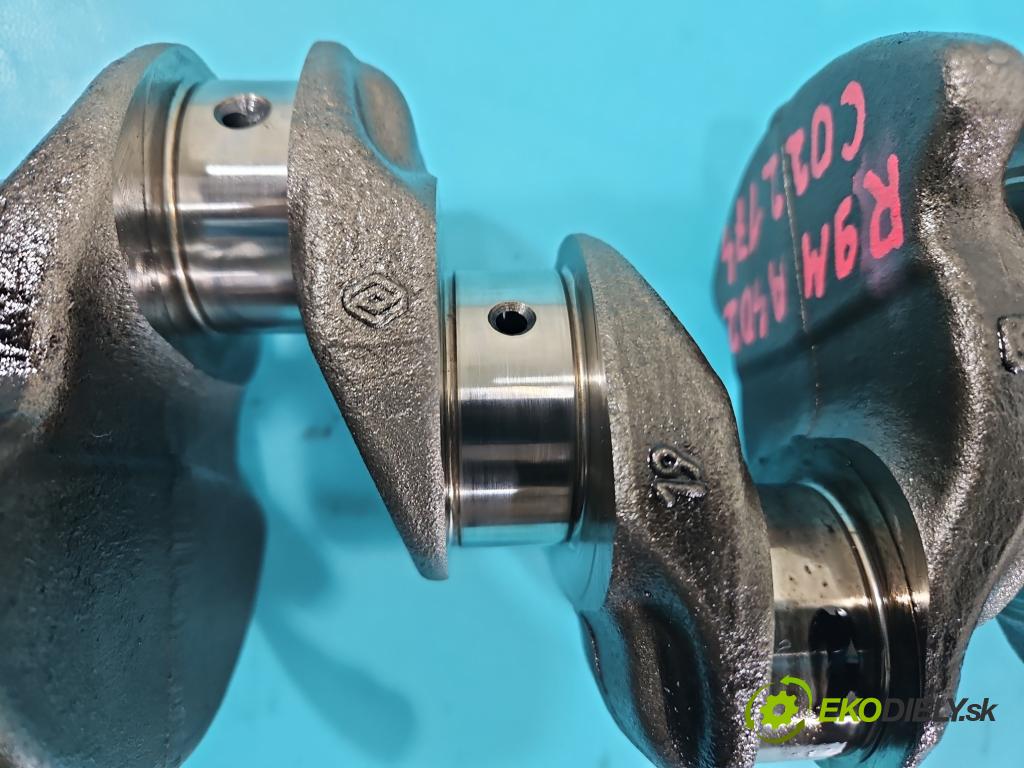 Renault Scenic III 2009-2016 1.6 dci 131 HP manual 96 kW 1598 cm3 5- Hřídel: kľukový R9MA402 (Blok motora ostatné)