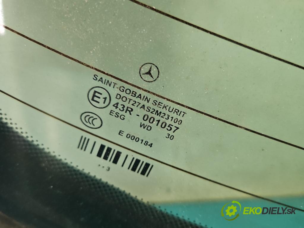 Mercedes E W211 2002-2009 2,2.0 cdi 122 hp manual 90 kW 2148 cm3 4- sklo zadní  (Okna zadní)