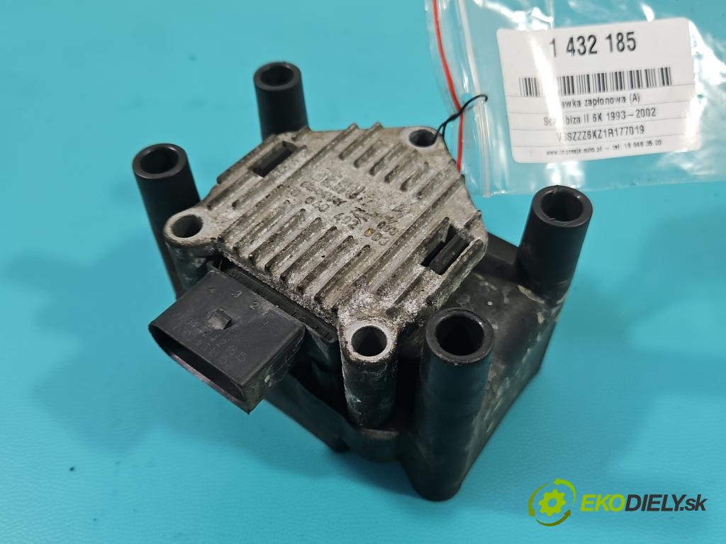 Seat Ibiza II 6K 1993-2002 1.4 mpi 60 HP manual 44 kW 1390 cm3 5- cievka zapaľovacia 0040402003 (Zapaľovacie cievky, moduly)