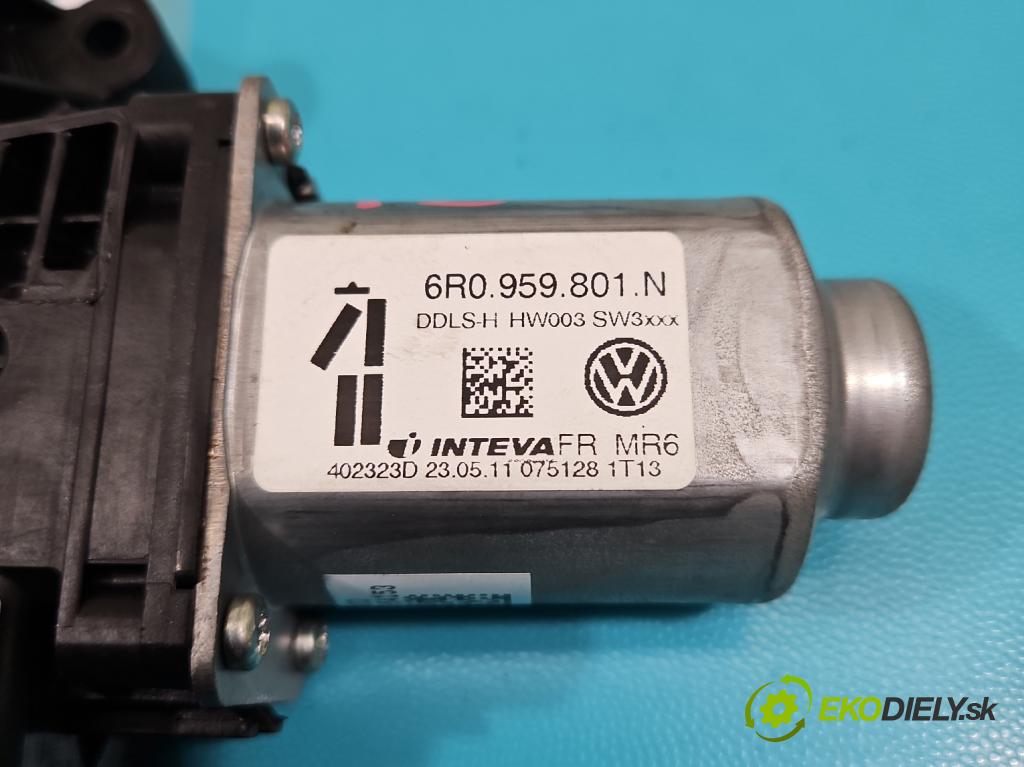 Seat Ibiza IV 6J 2008-2017 1.6 tdi 90 hp manual 66 kW 1598 cm3 5- mechanismus stahování přední levý 6R0959801N