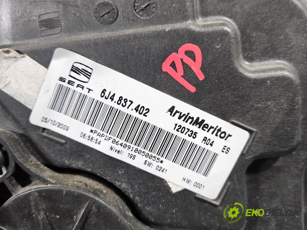 Seat Ibiza IV 6J 2008-2017 1.6 tdi 90 hp manual 66 kW 1598 cm3 5- mechanismus stahování přední pravý 6R0959802B