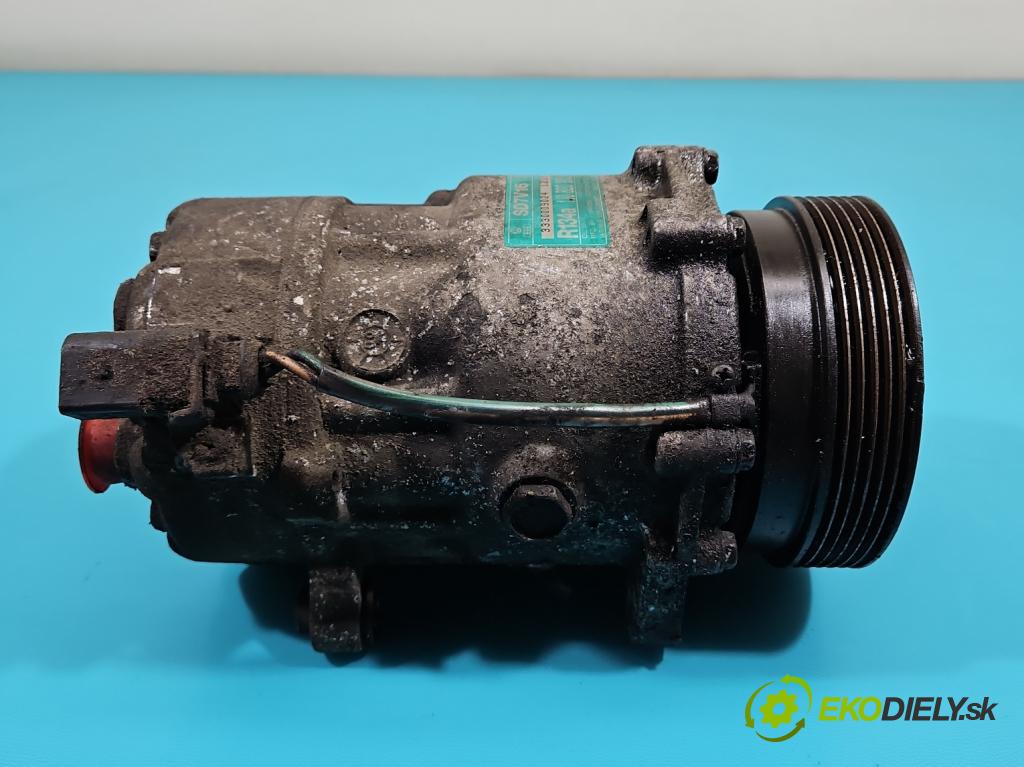 Seat Ibiza II 6K 1993-2002 1.4 mpi 60 HP manual 44 kW 1390 cm3 5- Kompresor: klimatizácie 1J0820803F (Kompresory klimatizácie)