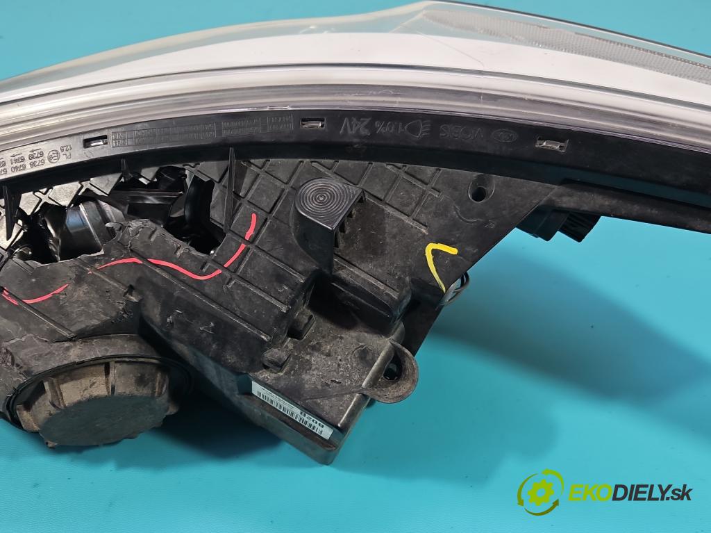 Kia Ceed II 2012-2018 1.6 crdi 110 HP manual 81 kW 1582 cm3 5- Reflektor: pravý 92102-A2020 (Svetlo predné pravé)