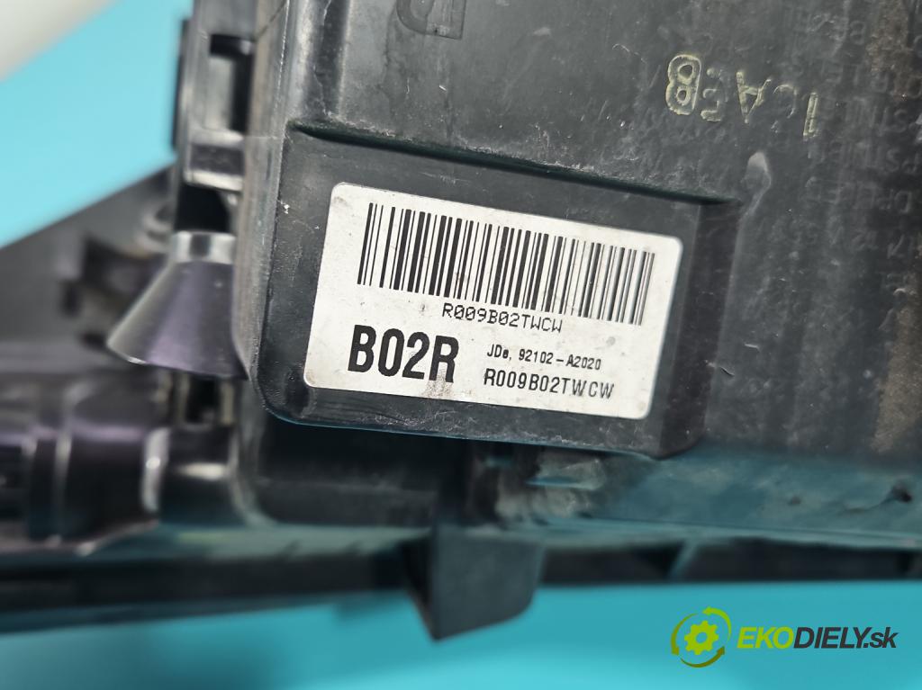 Kia Ceed II 2012-2018 1.6 crdi 110 HP manual 81 kW 1582 cm3 5- Reflektor: pravý 92102-A2020 (Svetlo predné pravé)