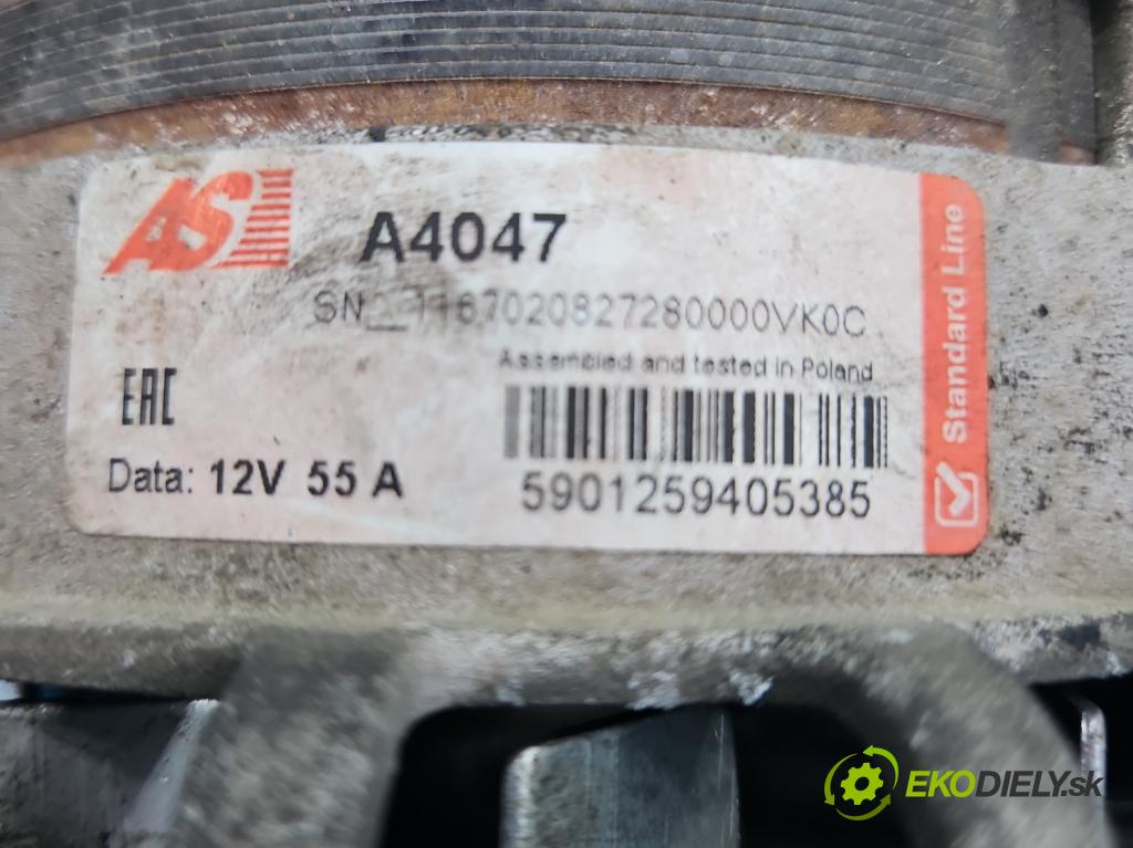Fiat Seicento 0.9 39 HP manual 29 kW 899 cm3 3- Alternator  (Alternátory)