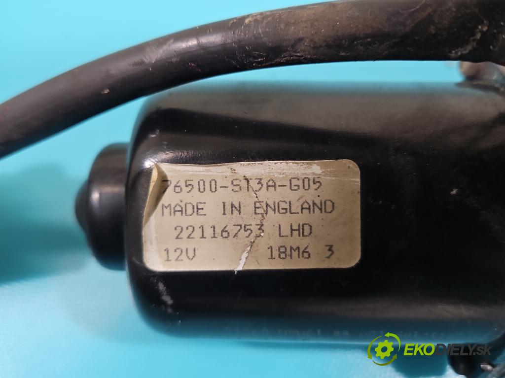 Honda Civic VI 1995-2001 1.4 16V 90 hp  66 kW 1396 cm3 5- motor stěračů přední 76500-ST3A-G05