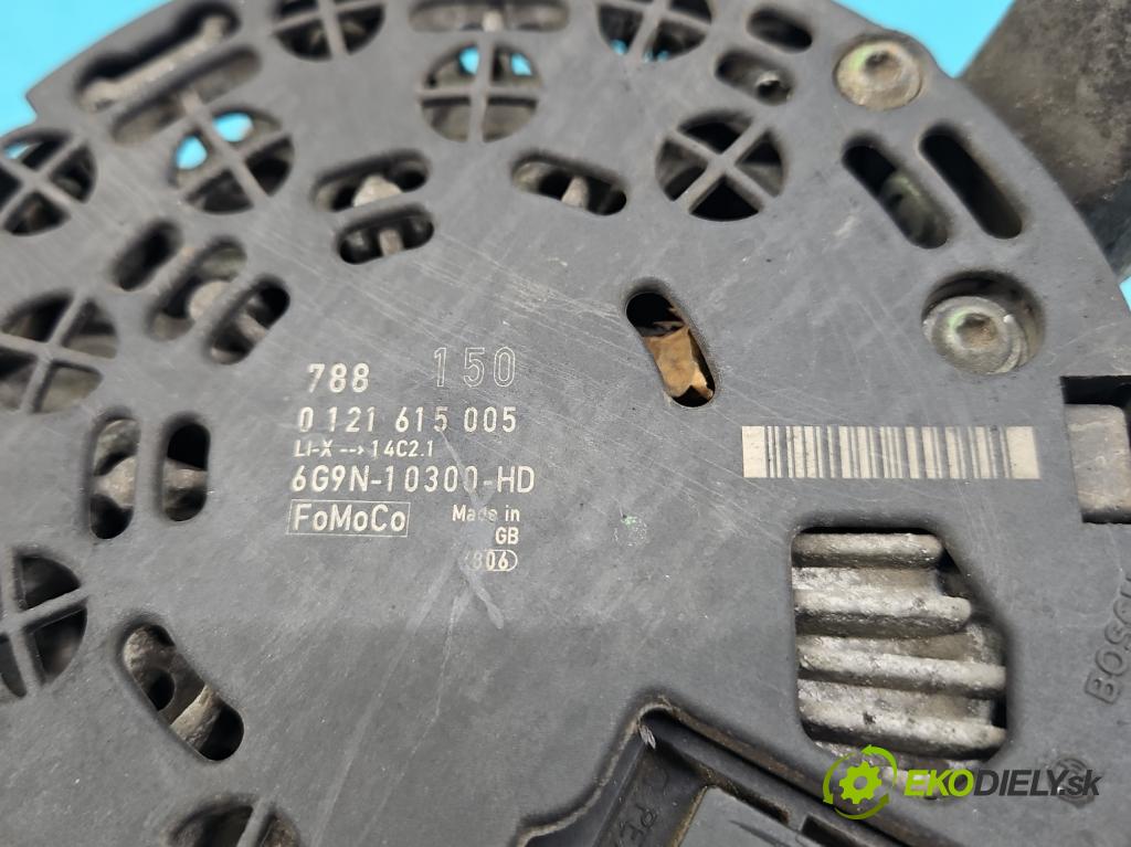 Ford S-max 2.5 20V 220KM manual 162 kW 2521 cm3 5- Alternator 0121615005 (Alternátory)
