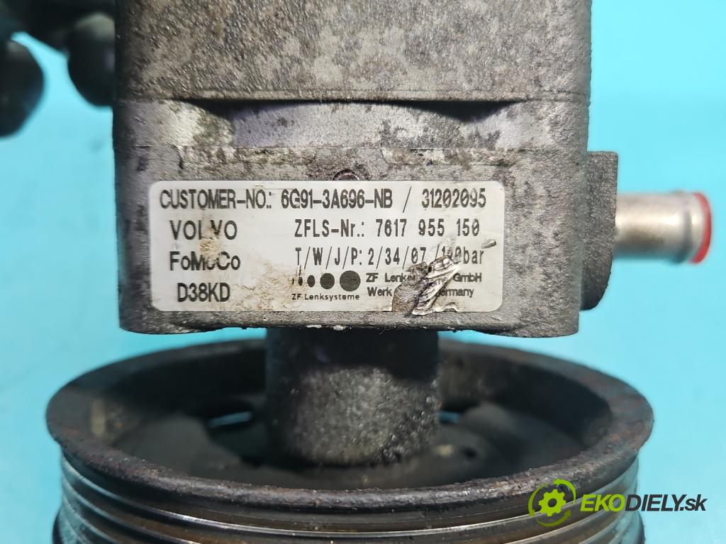Ford S-max 2.5 20V 220KM manual 162 kW 2521 cm3 5- čerpadlo posilovač 6G91-3A696-NB (Servočerpadlo, pumpa riadenia)